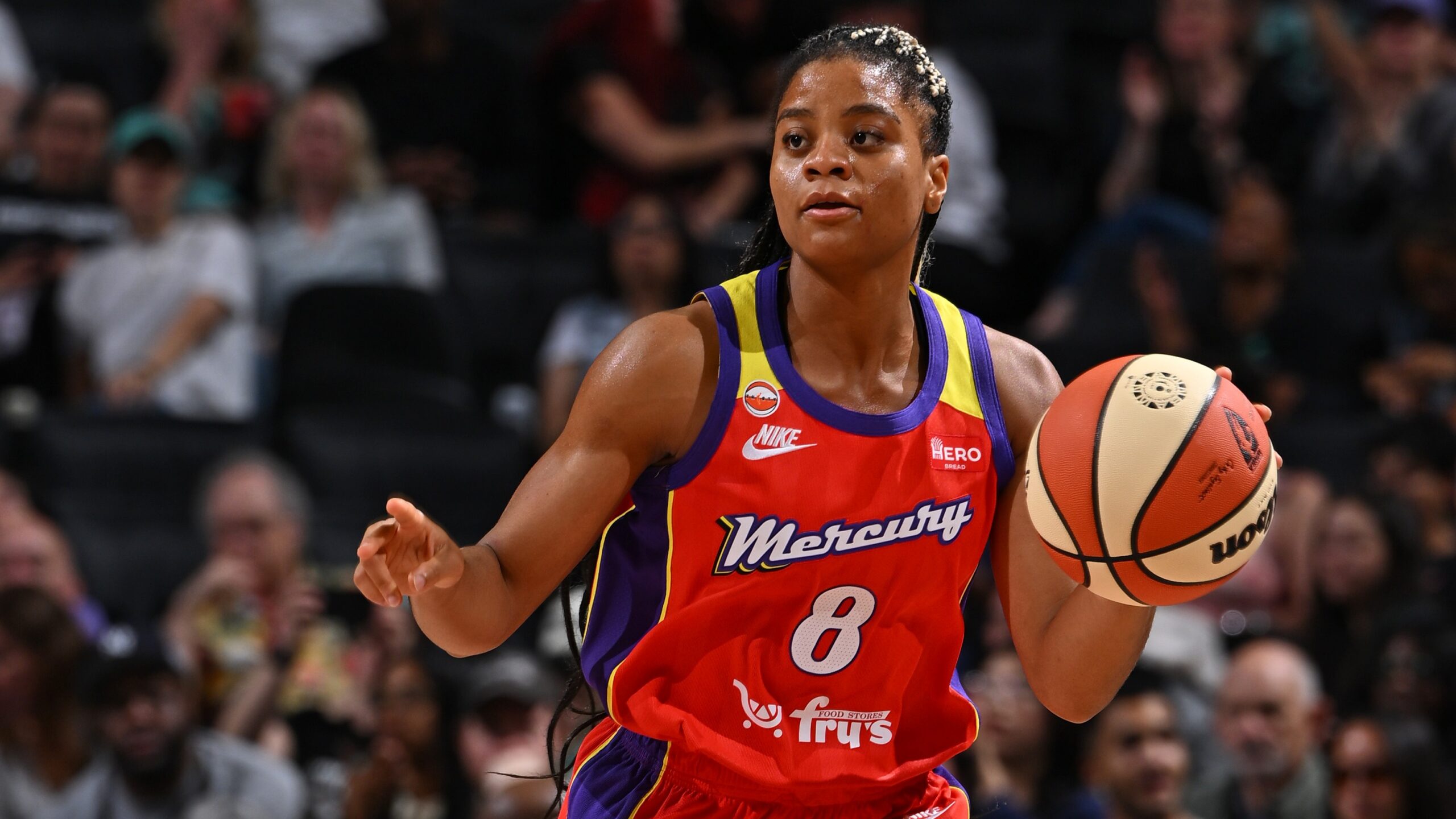 Monique Akoa Makani makes season debut in Mercury's loss to Liberty
